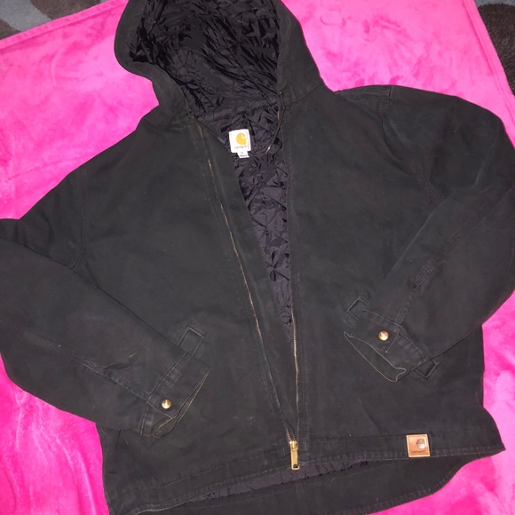 Carhartt Other - Men’s black carhartt jacket❤️❤️